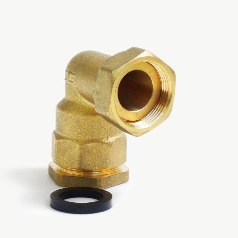 Elbow DN20 Meter Coupling PE25