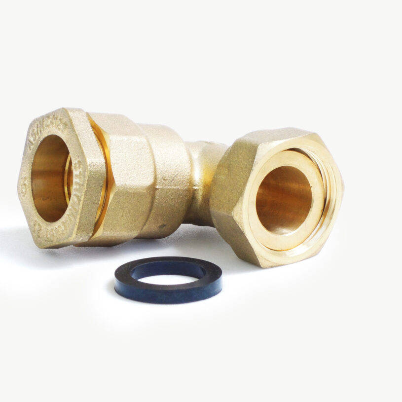 Elbow DN20 Meter Coupling PE25
