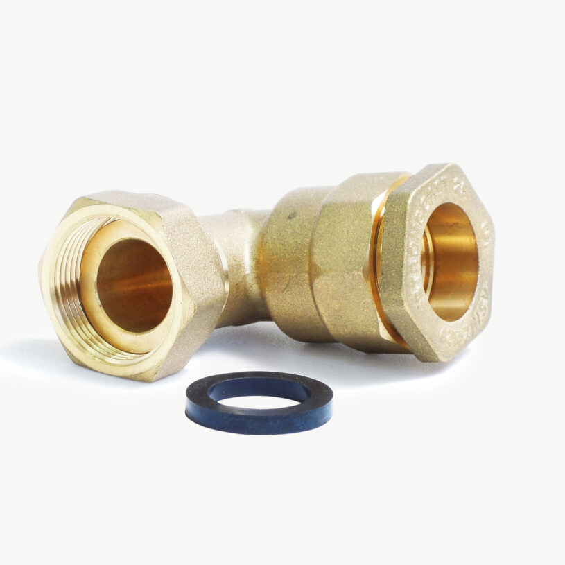 Elbow DN20 Meter Coupling PE25