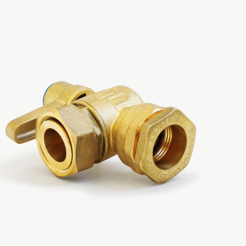 BALL VALVE ANGLE DN20 PE25