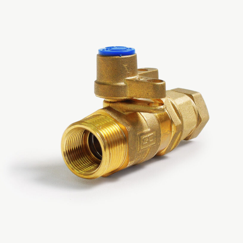 Inline Ball Valve Dual Check Valve – DN15 BSP