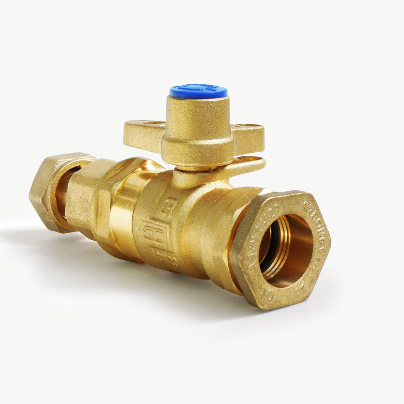 Inline Ball Valve Dual Check Valve DN15 – PE25