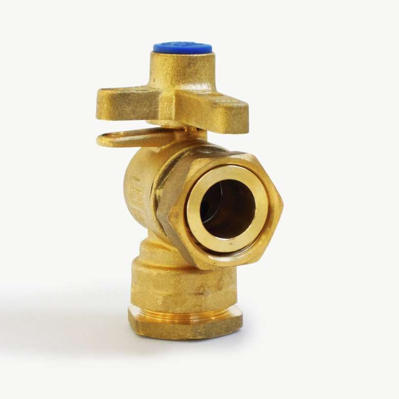 BALL VALVE ANGLE DN20 PE25