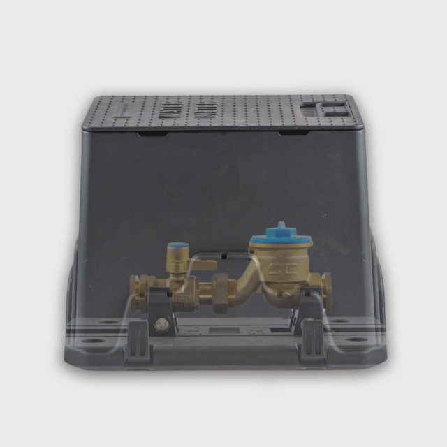 METER ASSEMBLY: MAINIFOLD METER ASSEMBLY FOR PE25 CONNECTIONS (NO METER)