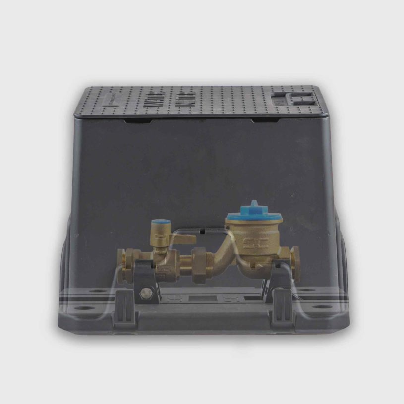 METER ASSEMBLY: MAINIFOLD METER ASSEMBLY FOR PE25 CONNECTIONS (NO METER)