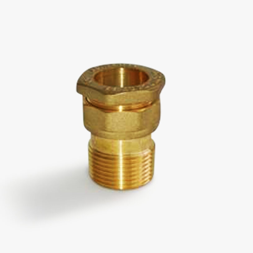 PE25 / dual threaded end connector