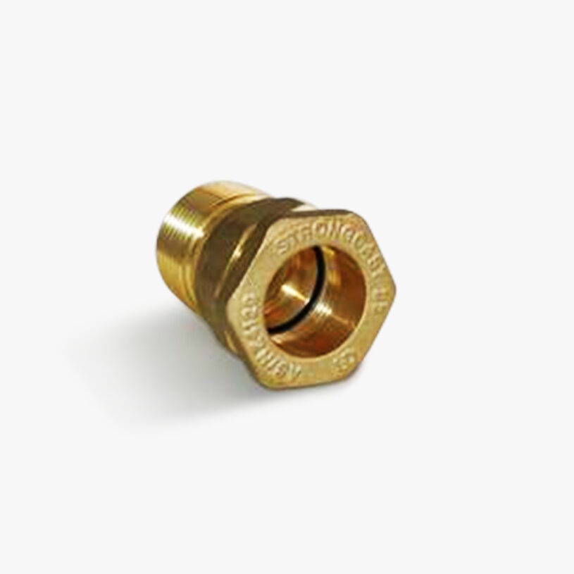 PE25 / dual threaded end connector